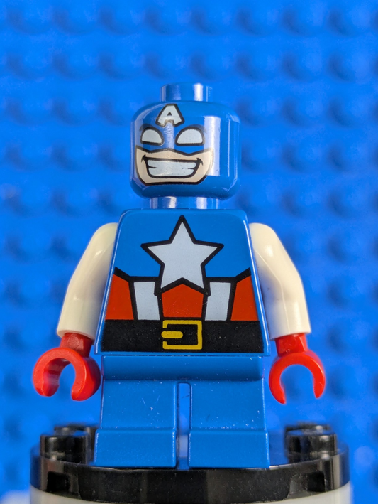Lego Super Heroes: Mighty Micros: Captain America - Short Legs sh0250 Set 76065
