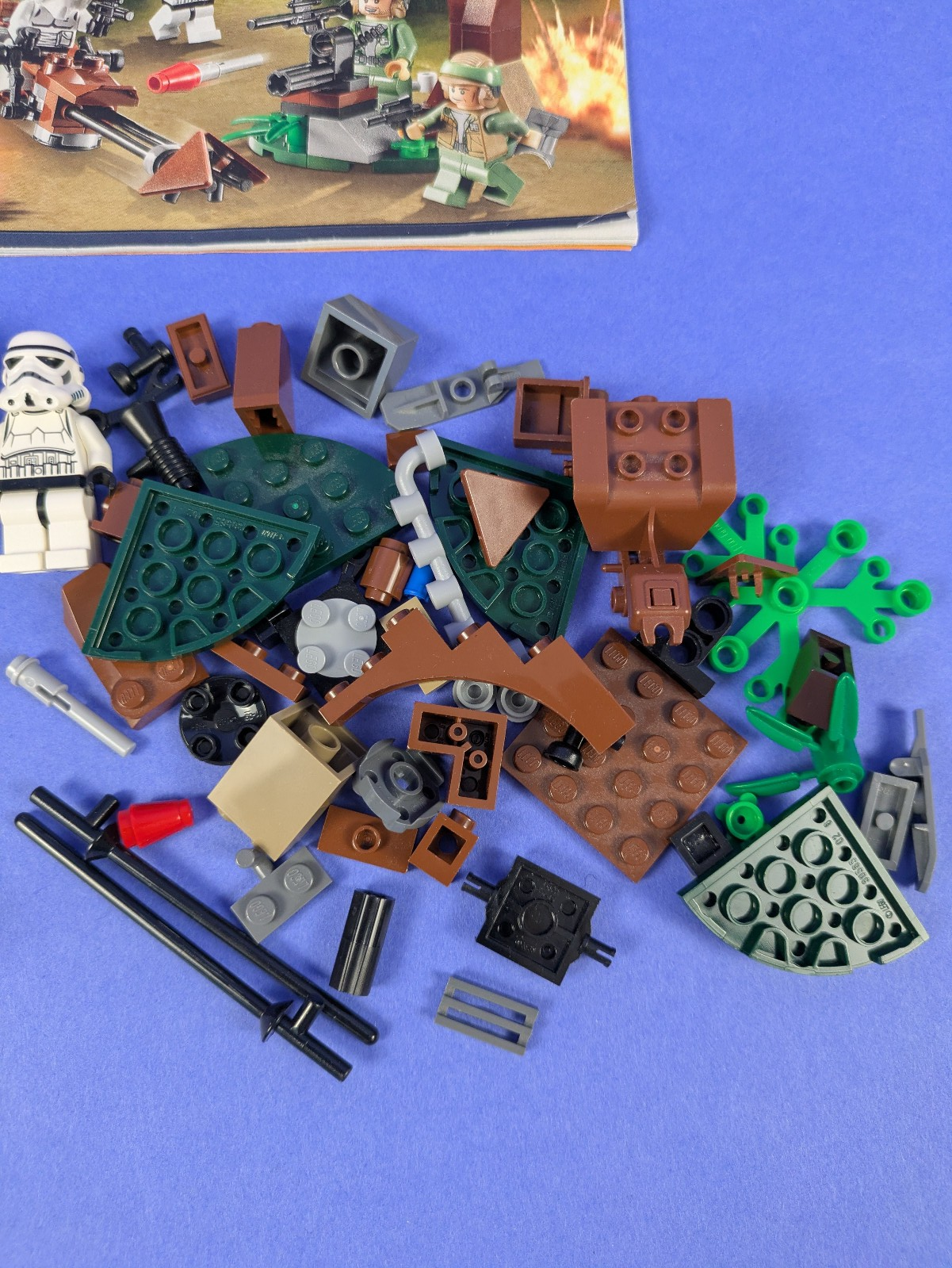 LEGO Star Wars Endor Rebel Trooper & Imperial Trooper Battle Pack 9489 Pre-Owned