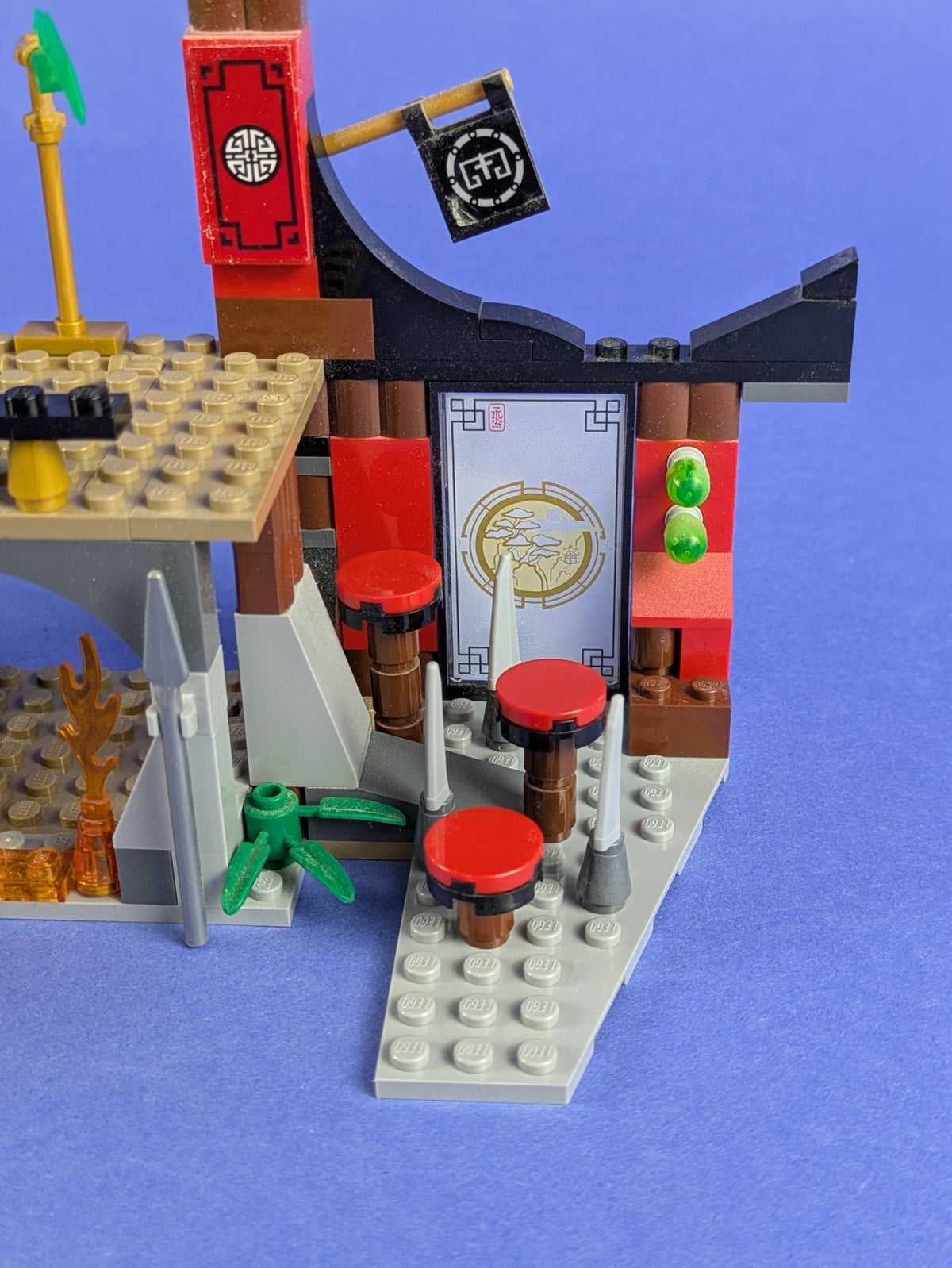 LEGO NINJAGO Dojo Showdown 70756 Incomplete Set Pre-Owned