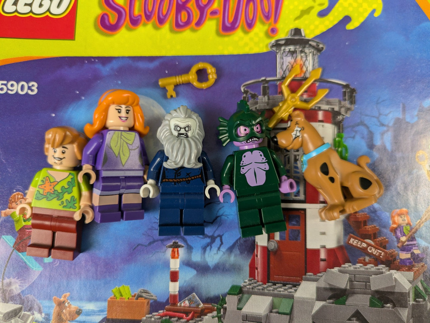 Lego Scooby-Doo: Haunted Lighthouse Set 75903 - w/ Instructions