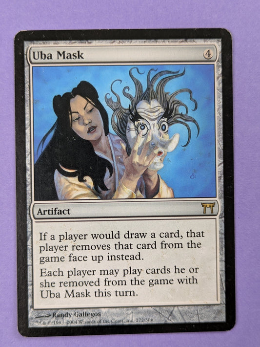 MTG Magic The Gathering: Champions of Kamigawa: Uba Mask #272/306 Rare - LP