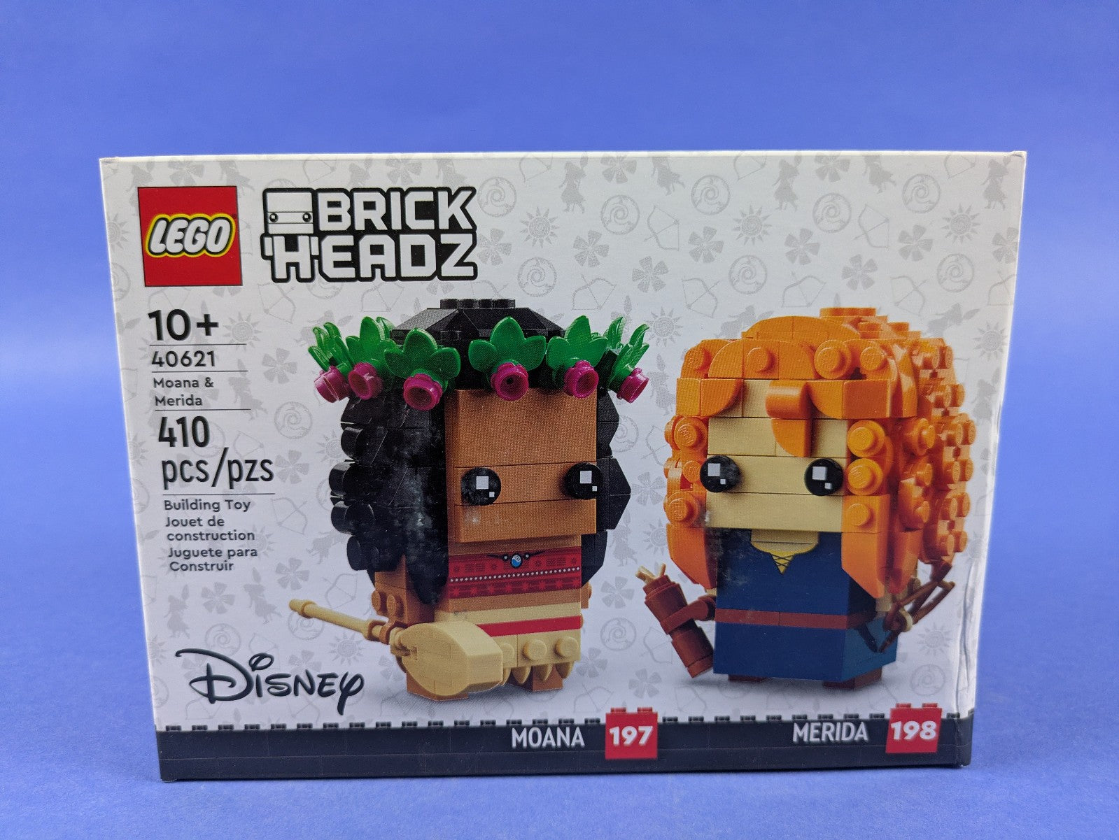 Lego BrickHeadz: Disney: Disney Princess: Moana & Merida Set 40621 BRAND NEW