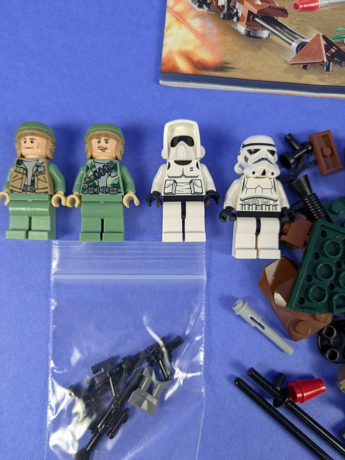LEGO Star Wars Endor Rebel Trooper & Imperial Trooper Battle Pack 9489 Pre-Owned