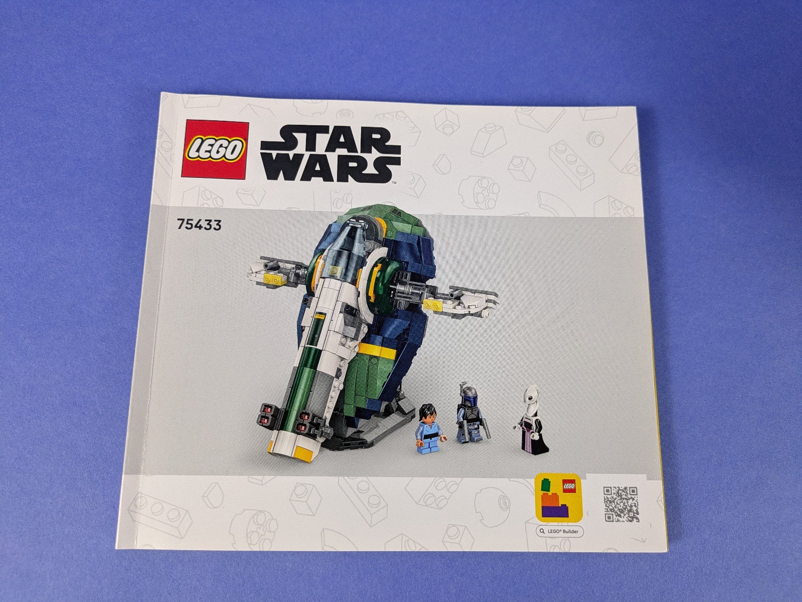Lego Star Wars: Episode 2: Jango Fett's Starship Set 75433 Complete Set