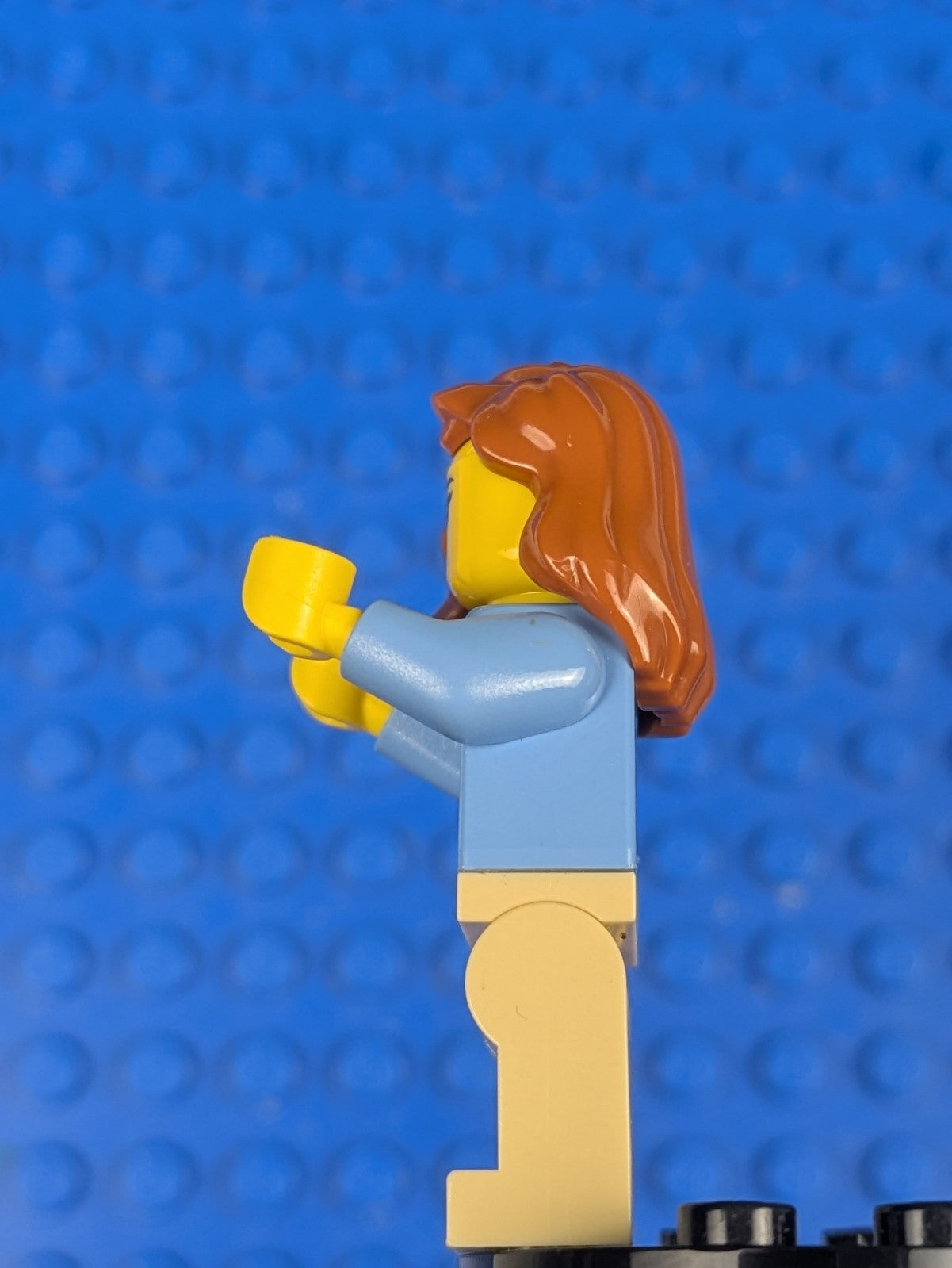 Lego City: Town: Medium Blue Female Shirt twn189 Set 10243