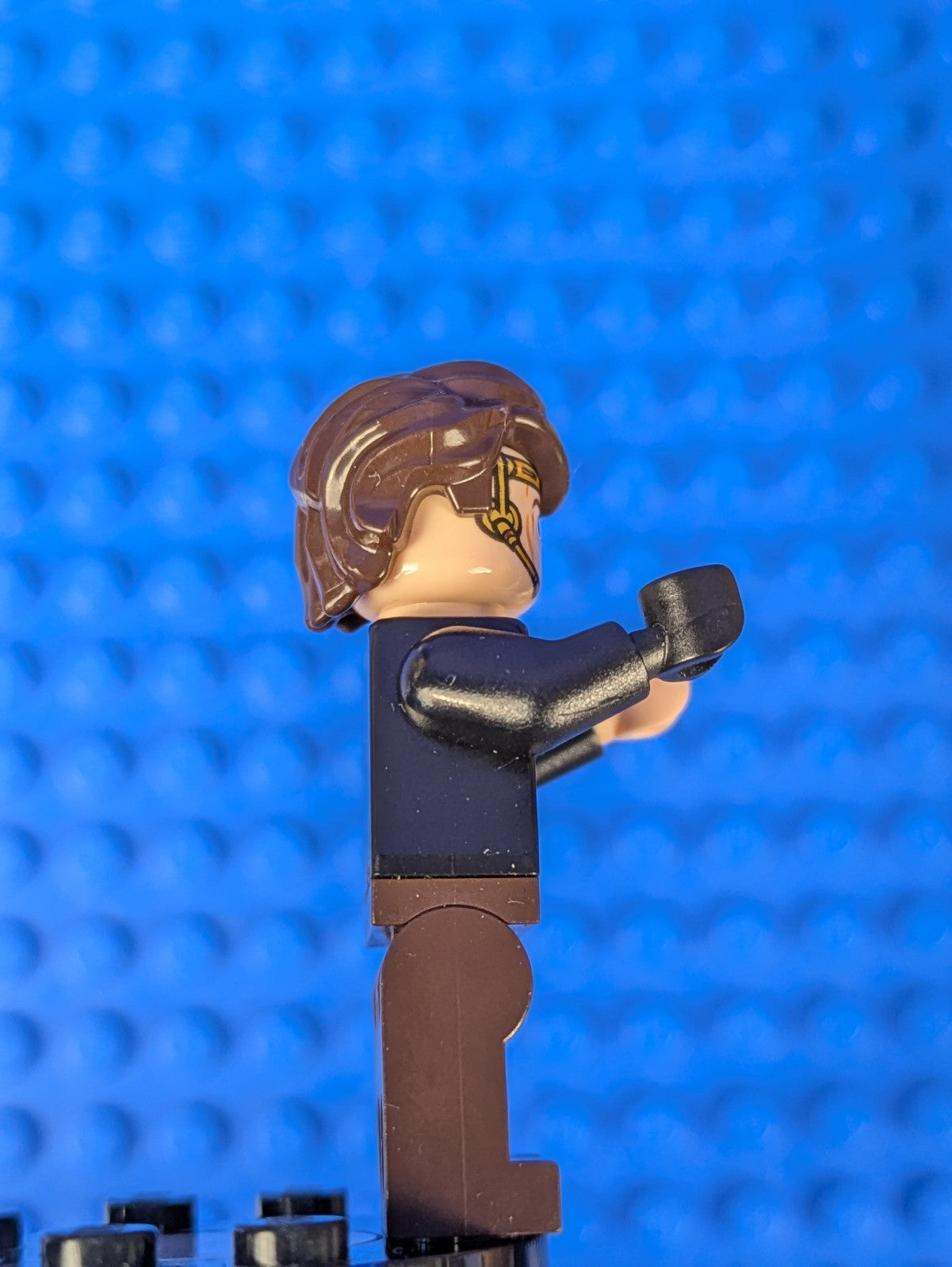 Lego Star Wars: Anakin Skywalker (Dark Brown Legs, Headset) sw0526 Set 75038