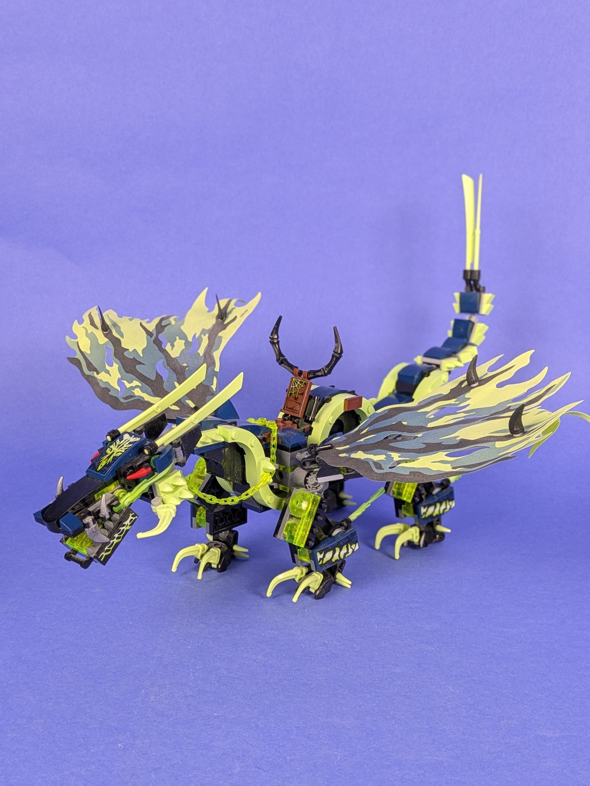 LEGO NINJAGO Attack of the Morro Dragon 70736 Incomplete Set Pre-Owned