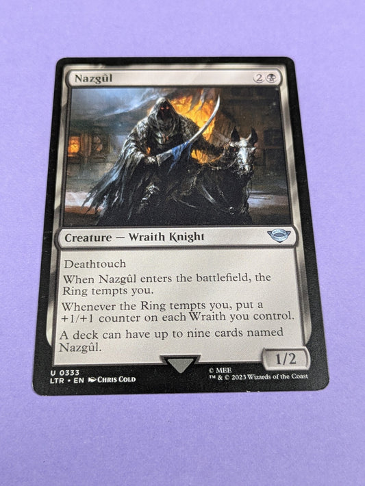 MTG Magic: The Lord of the Rings: Nazgûl #0333 Uncommon - LP
