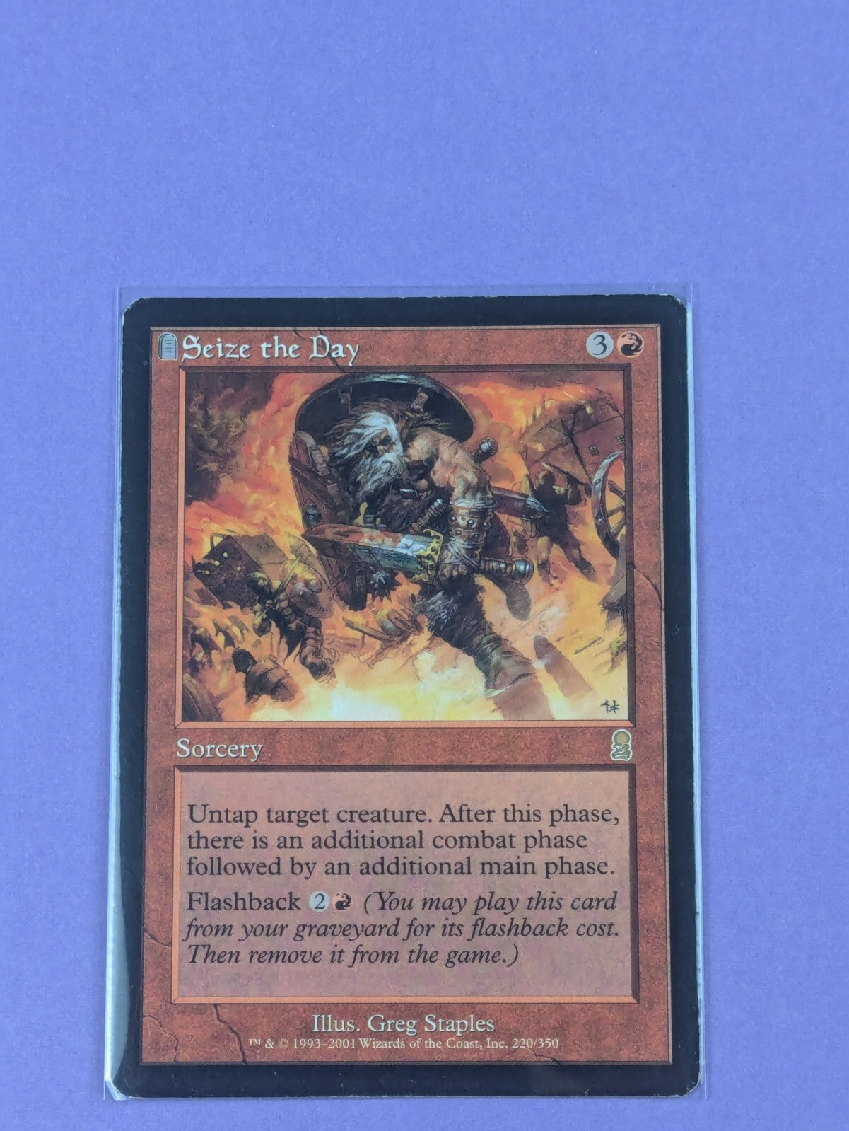 MTG: Magic The Gathering:  Seize the Day- Rare- MP