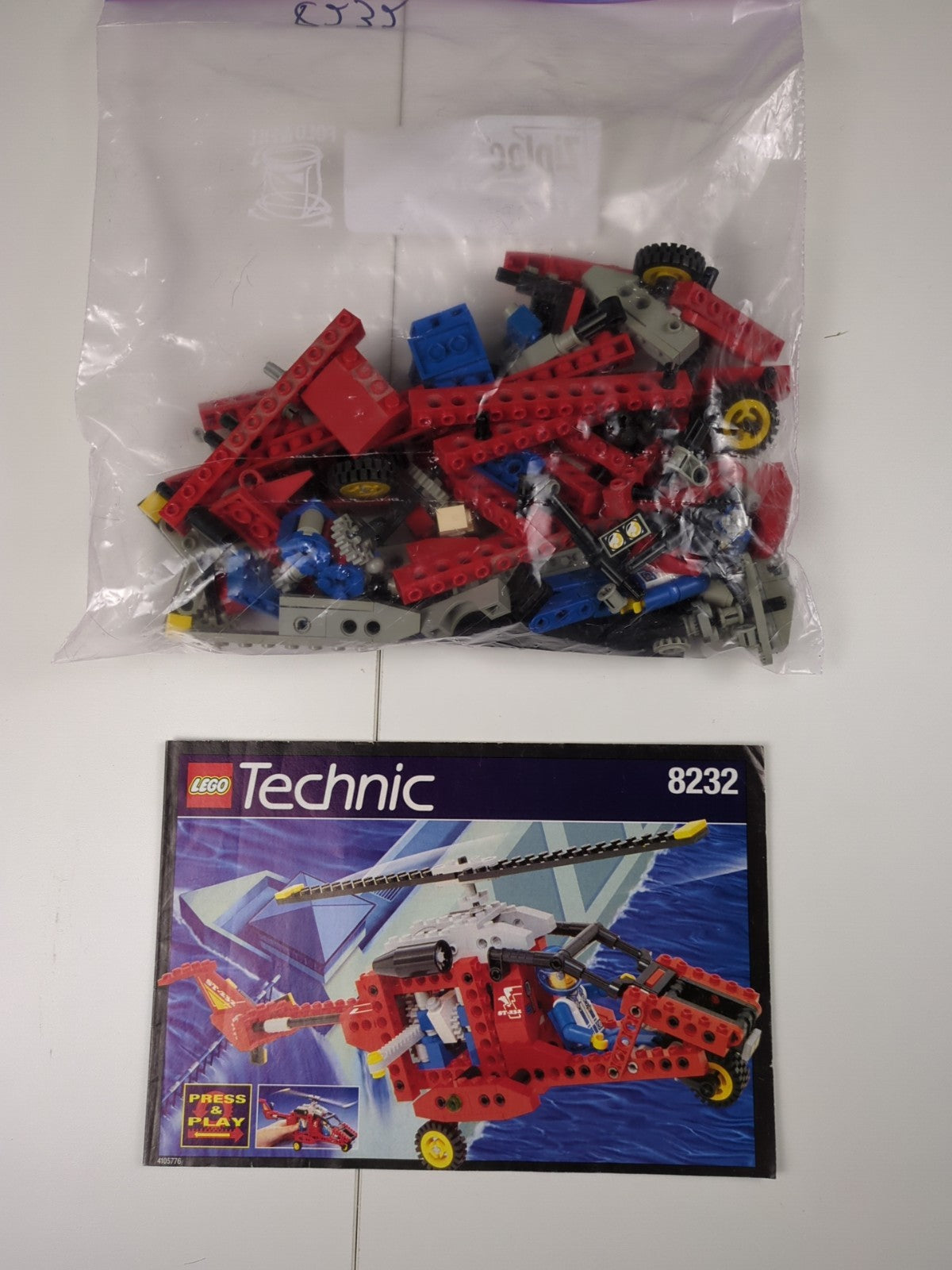 Lego Technic: Chopper Force 8232 - w/ Instructions