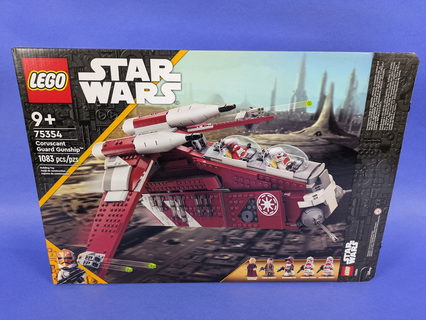 Lego Star Wars: The Clone Wars: Coruscant Guard Gunship Set 75354