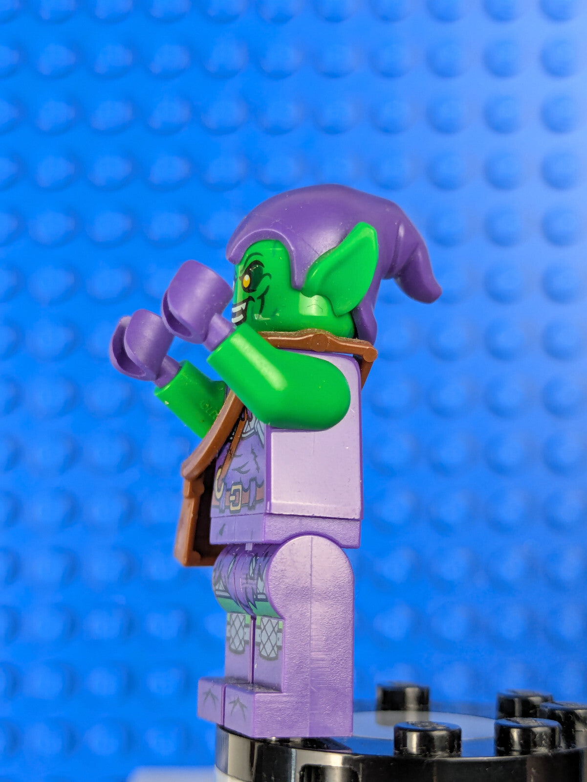 Lego Super Heroes: Spider-Man: Green Goblin - Bright Green Skin sh0695 Set 76178