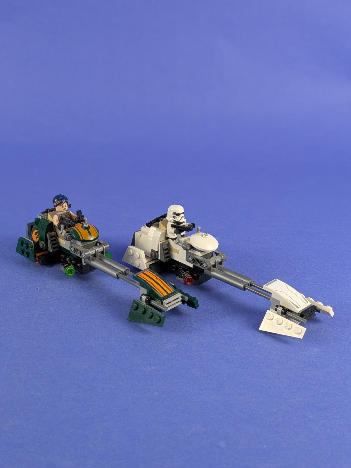LEGO Star Wars Ezra's Speeder Bike 75090 Incomplete Set Pre-Owned
