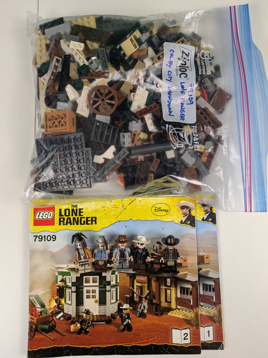 Lego The Lone Ranger: Colby City Showdown Set 79109 - w/ Instructions