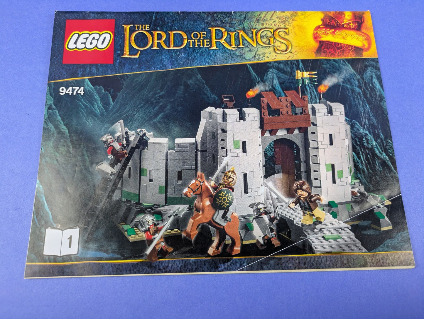 LEGO The Hobbit The Lord of the Rings The Battle of Helm's Deep 9474 Pre-Owned