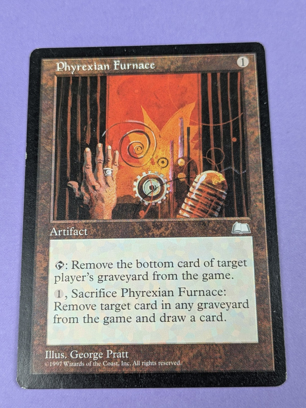 MTG Magic: Weatherlight: Phyrexian Furnace #155 Uncommon - LP