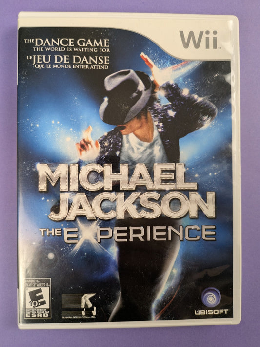 Nintendo Wii Video Game: Michael Jackson The Experience (Nintendo Wii, 2009) CIB