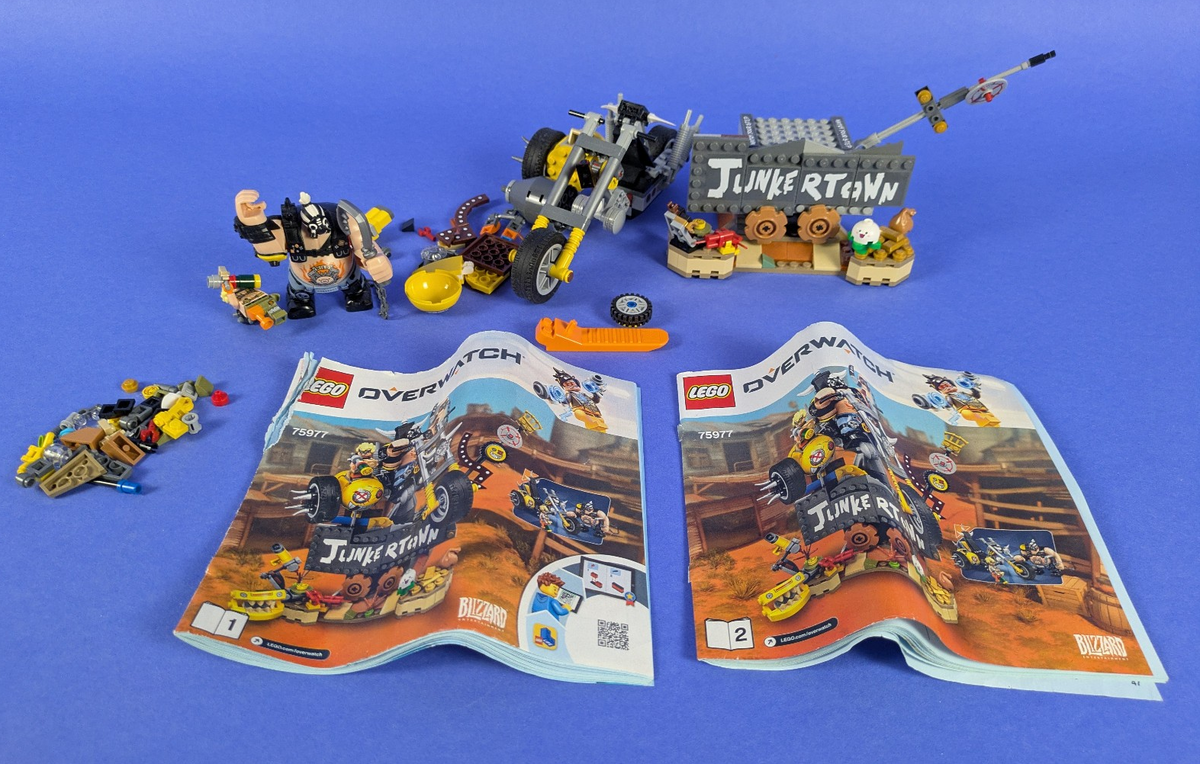 Lego Overwatch: Junkrat & Roadhog Set 75977 - w/ Instructions