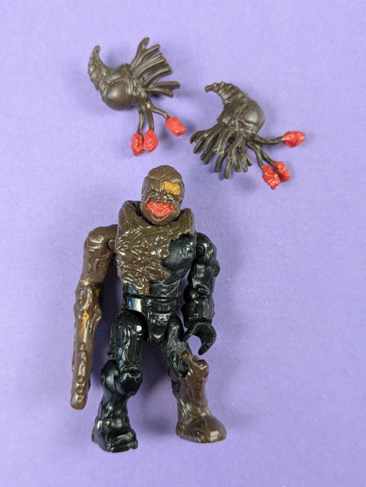 HALO Mega Bloks Alpha Brown Flood Infected Spartan CNH25 Flood Infected Cyclops