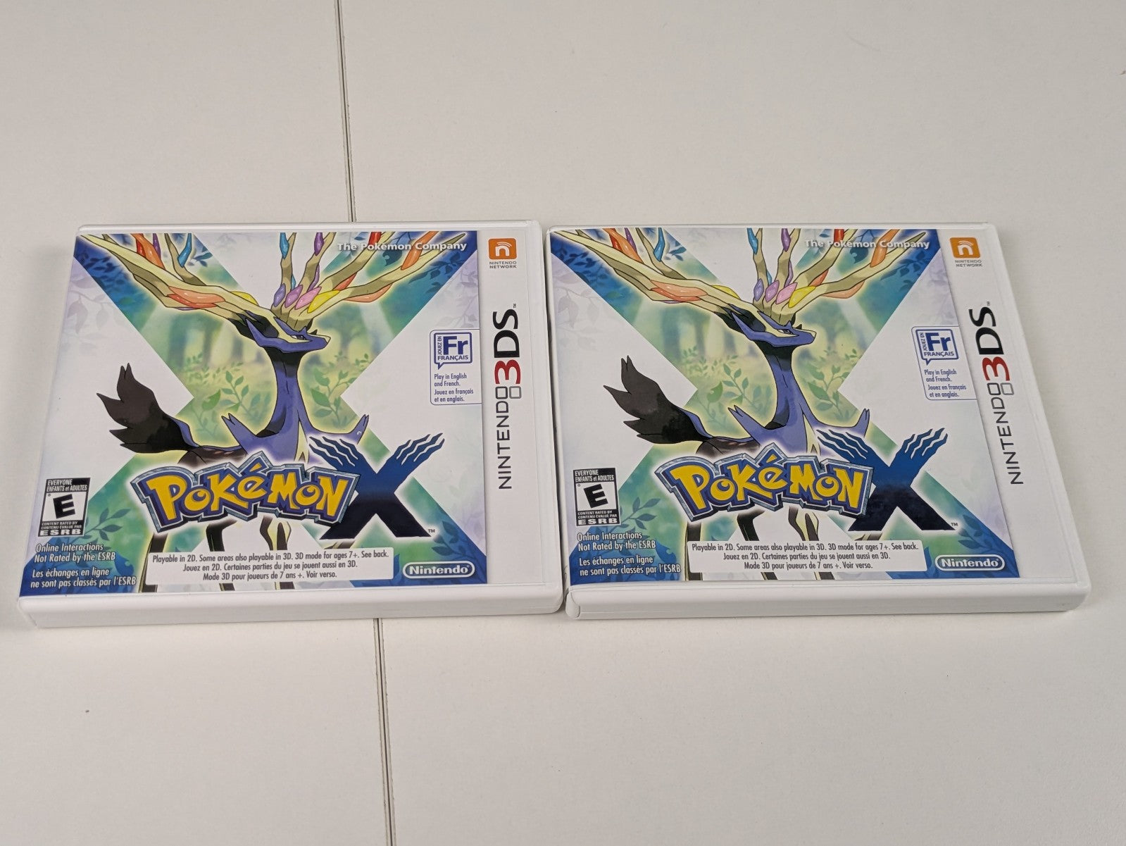 Pokémon X (Nintendo 3DS, 2013) CIB