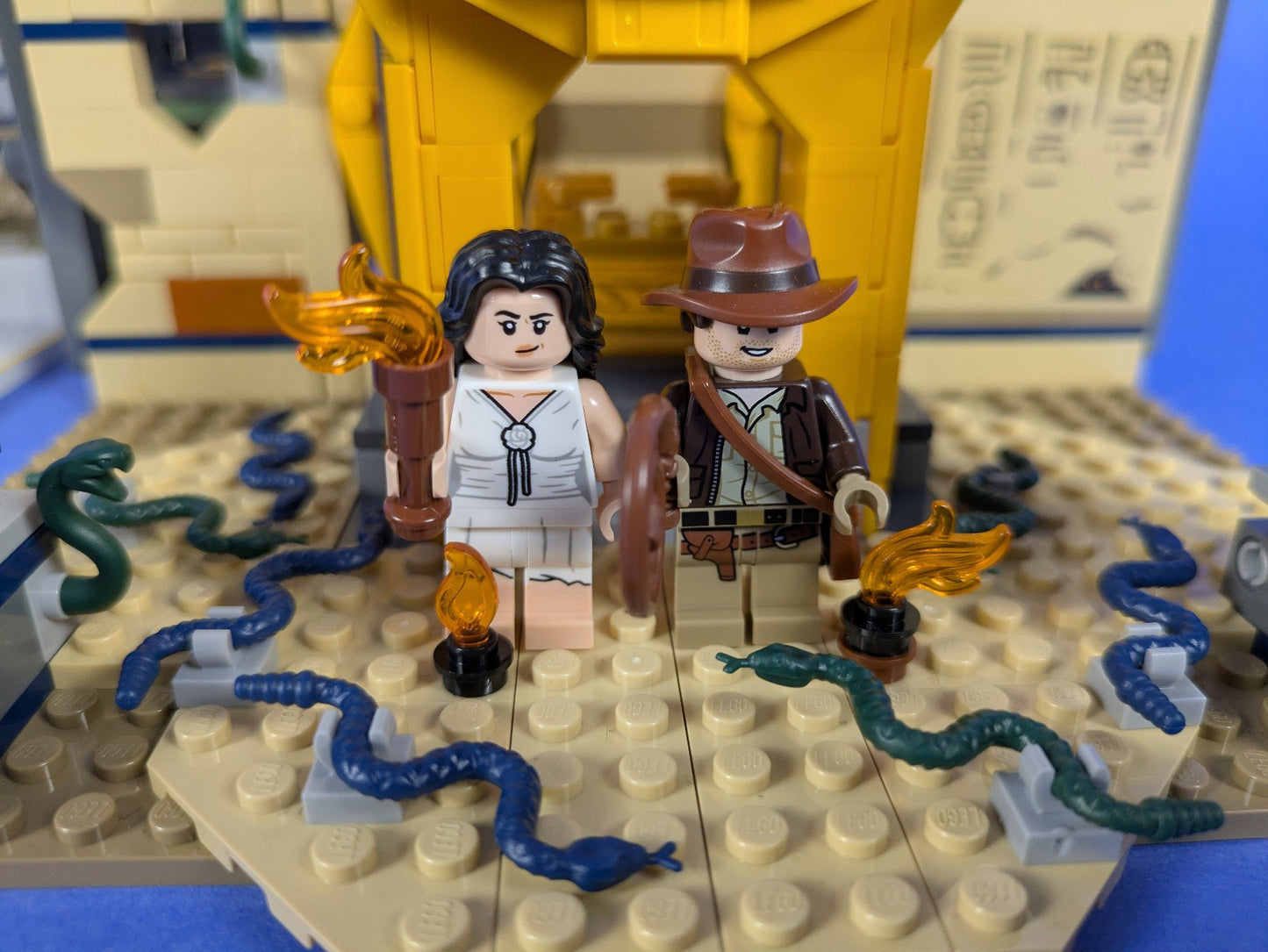 Lego Indiana Jones: Escape from the Lost Tomb Set 77013 Complete Set