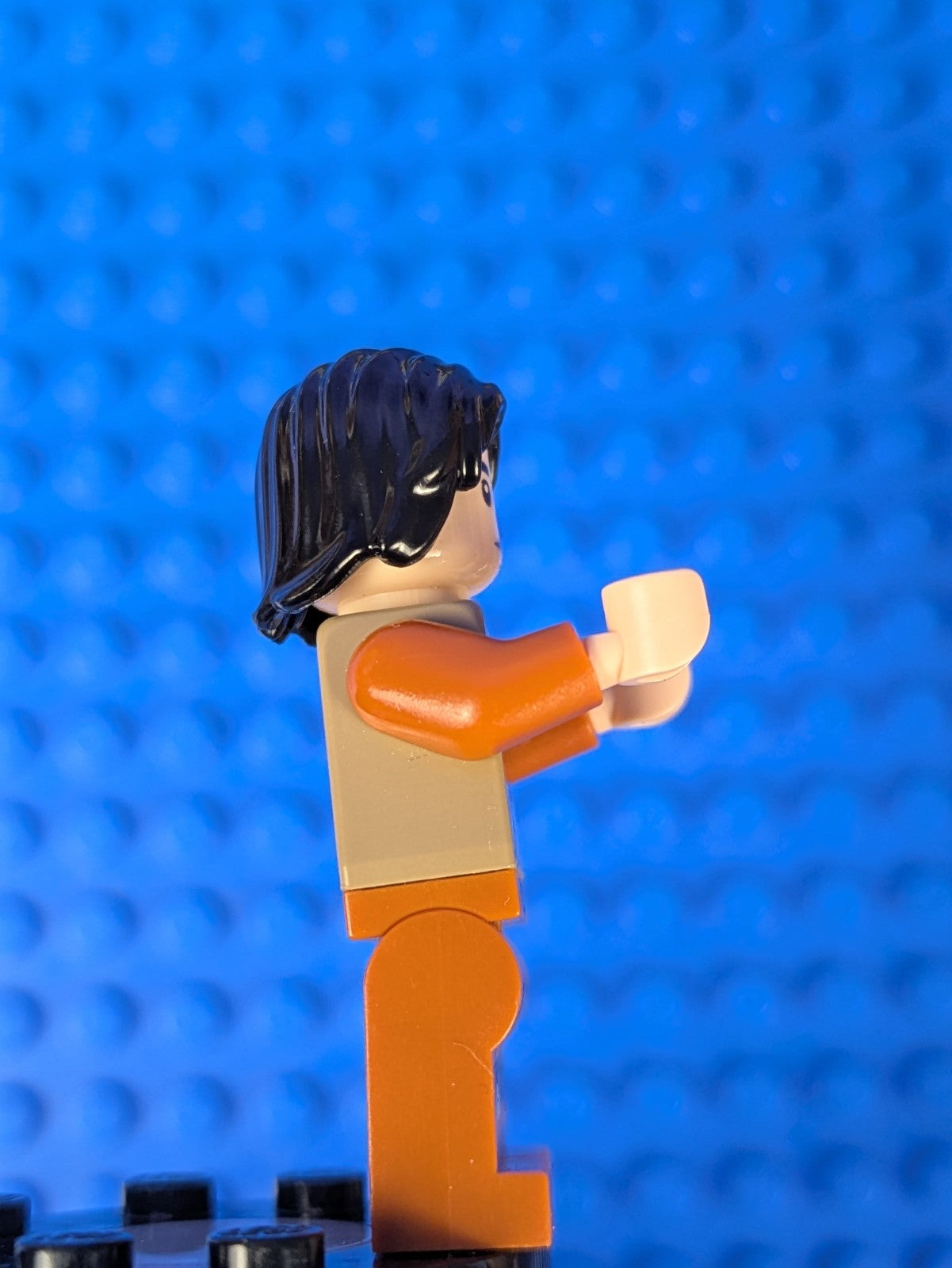 Lego Star Wars: Rebels: Ezra Bridger - Dark Tan Vest, Hair sw0574 Set 75090