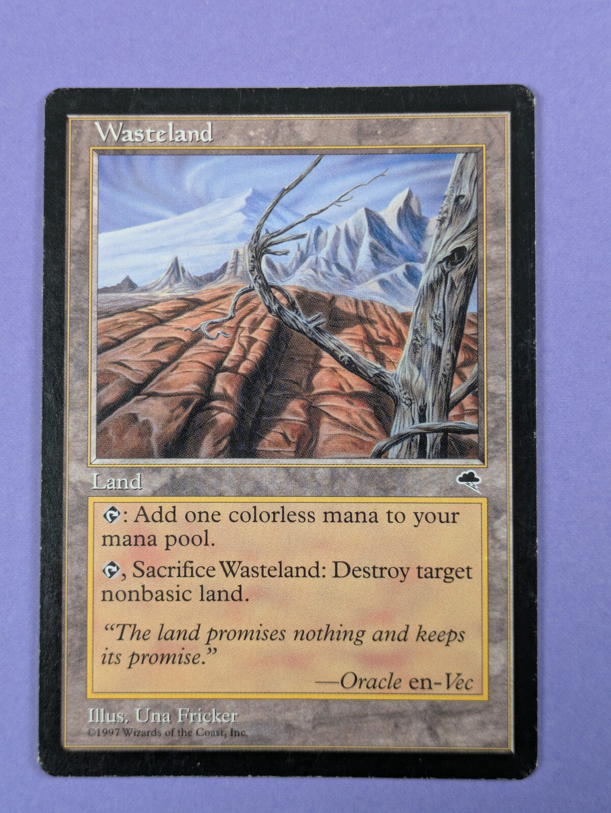 MTG Magic The Gathering: Tempest: Wasteland Uncommon - LP