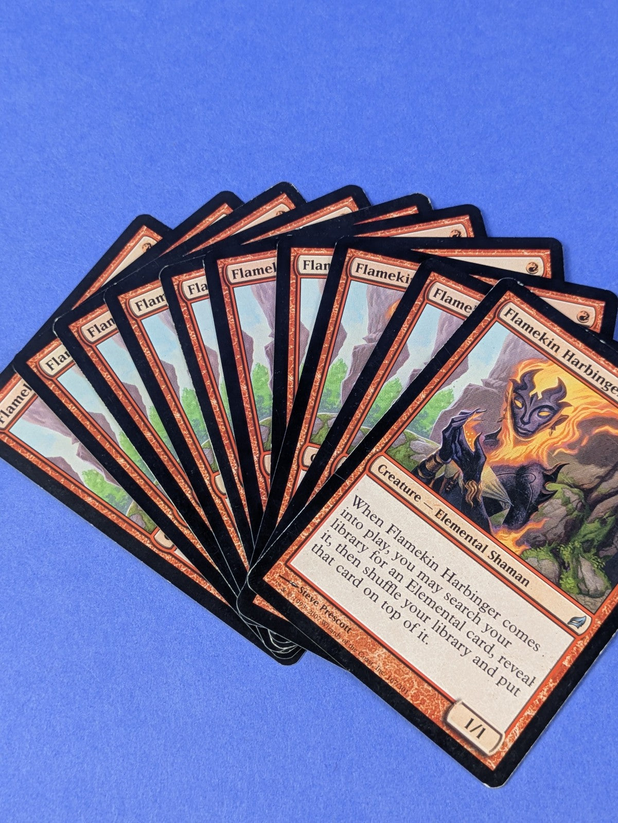 MTG Magic: Lorwyn: Flamekin Harbinger #167/301 Uncommon - LP