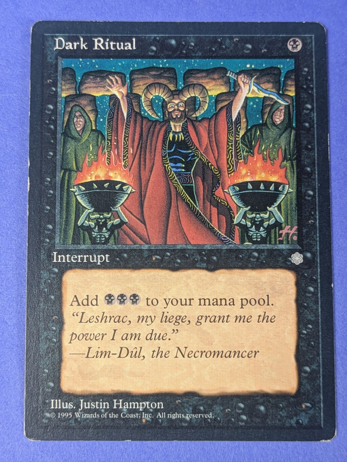 MTG Magic: Ice Age: Dark Ritual #120/383 Common - LP
