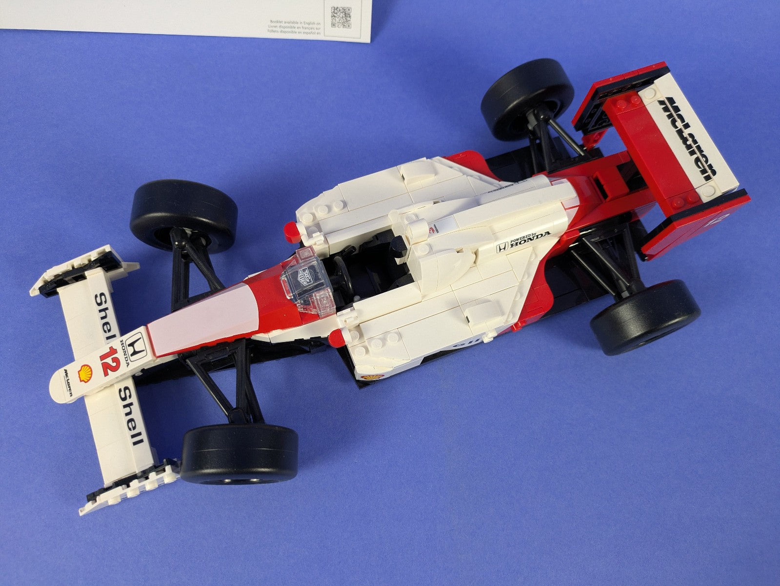 Lego Creator: Race: McLaren MP4/4 & Ayrton Set 10330 Incomplete Set