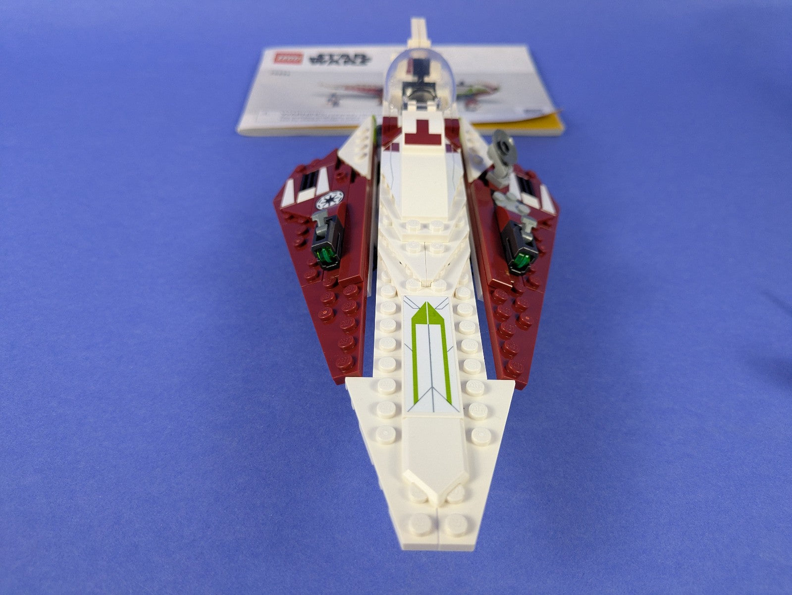Lego Star Wars: Episode 2: Obi-Wan Kenobi's Jedi Starfighter Set 75333 Complete