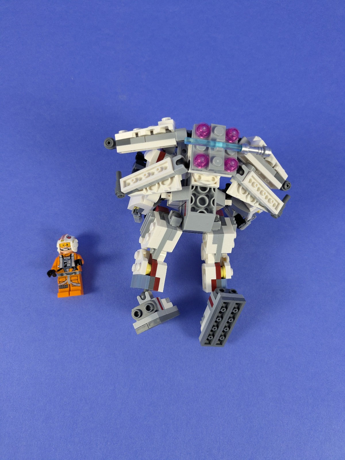 Lego Star Wars: Luke Skywalker X-Wing Mech Set 75390 Complete Set