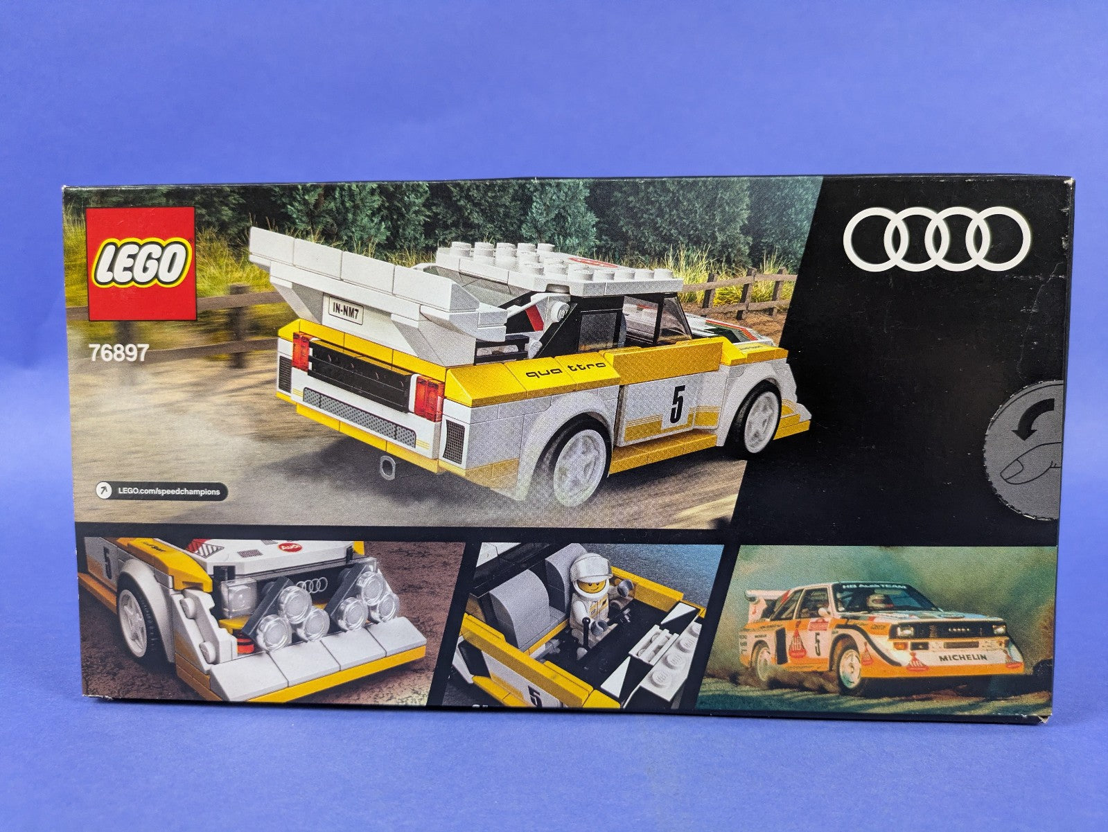 Lego SPEED CHAMPIONS: 1985 Audi Sport quattro S1 Set 76897 BRAND NEW