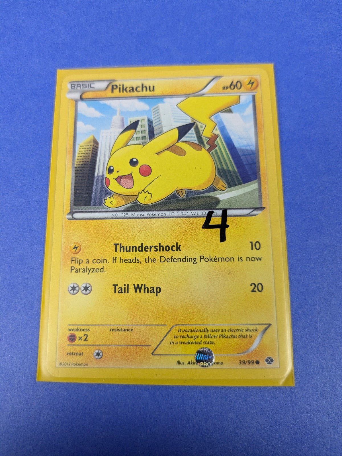 Pikachu - 39/99 - Common Next Destinies - Pokemon Card - LP