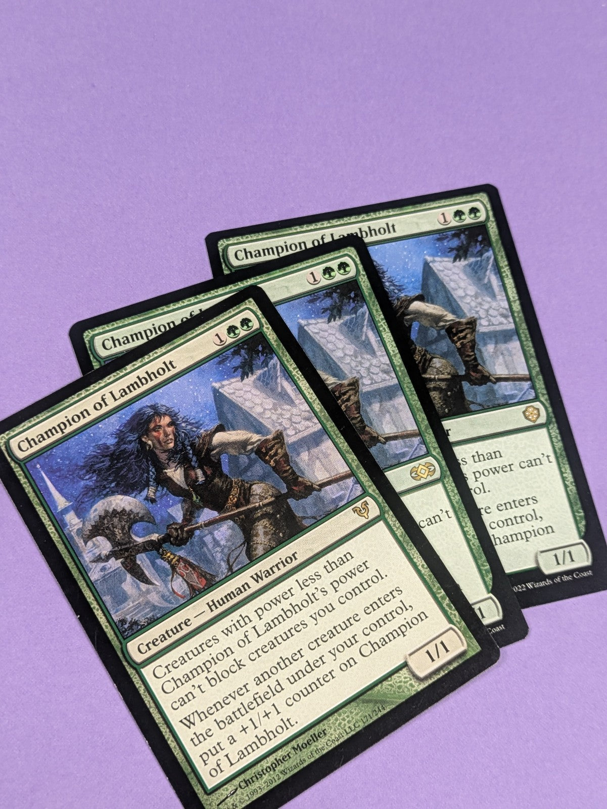 MTG Magic: Starter Commander Decks: Champion of Lambholt #174 Rare - NM