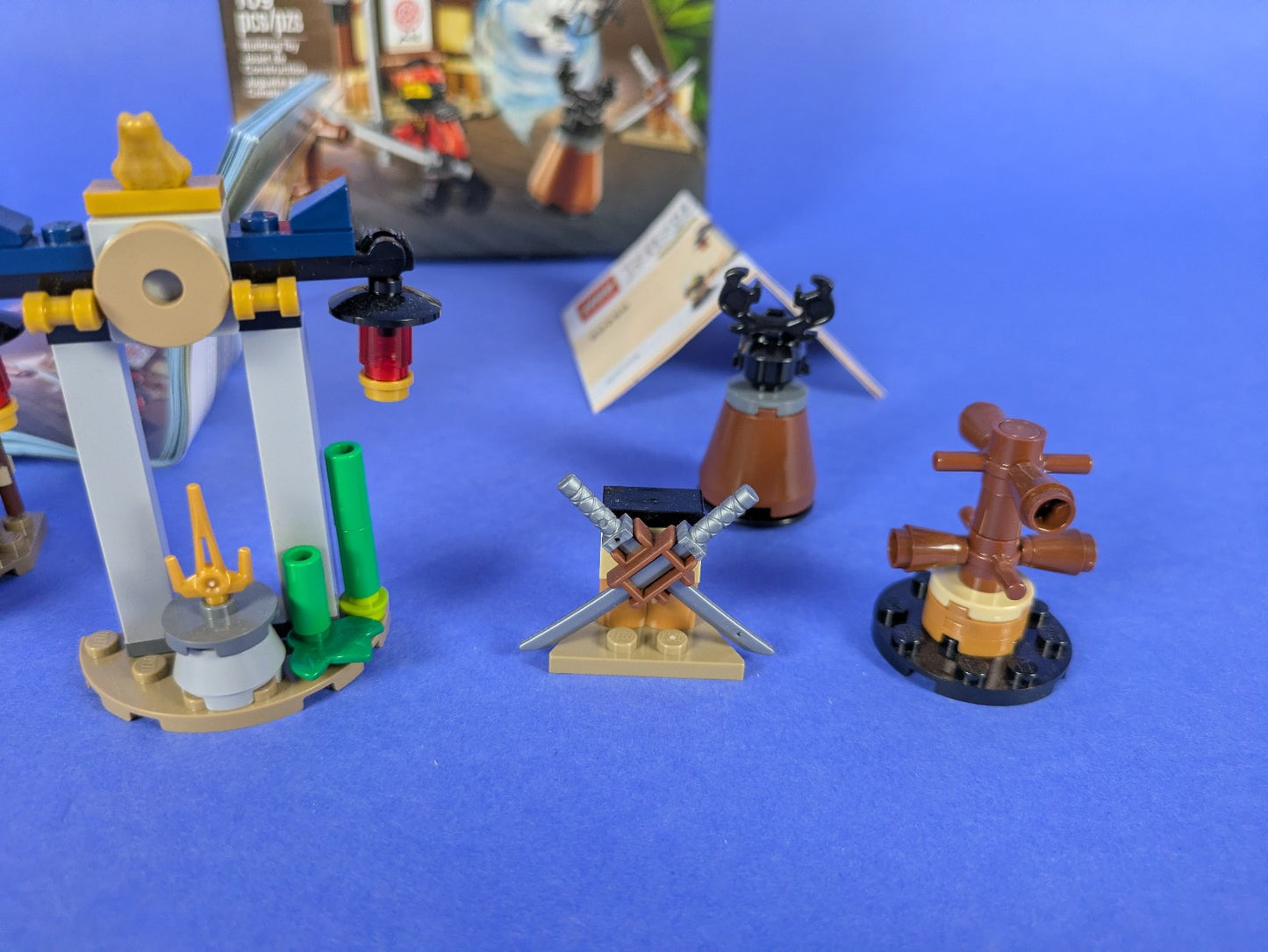 Lego NINJAGO: Spinjitzu Training & Kai and Rapton's Temple Battle Incomplete Set