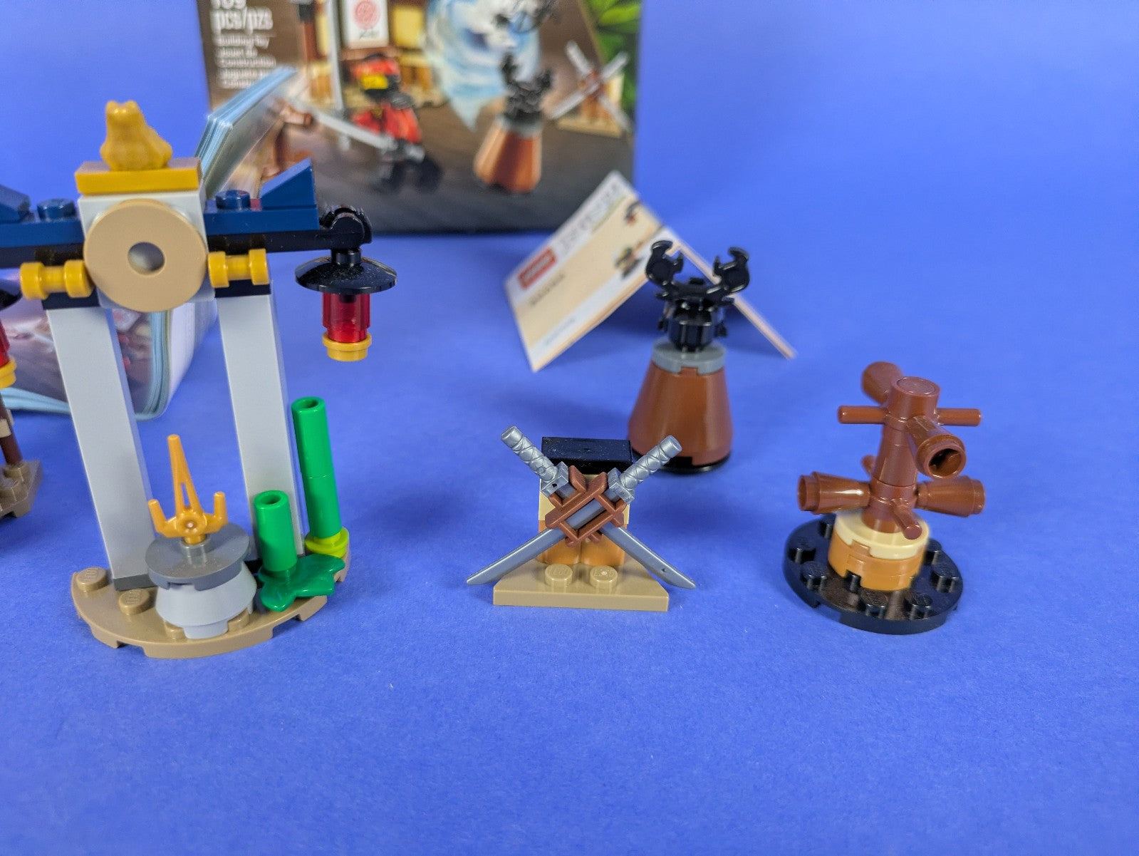 Lego NINJAGO: Spinjitzu Training & Kai and Rapton's Temple Battle Incomplete Set