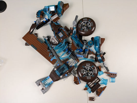 Lego LEGENDS OF CHIMA: Maula's Ice Mammoth Stomper Set 70145 - Incomplete Set