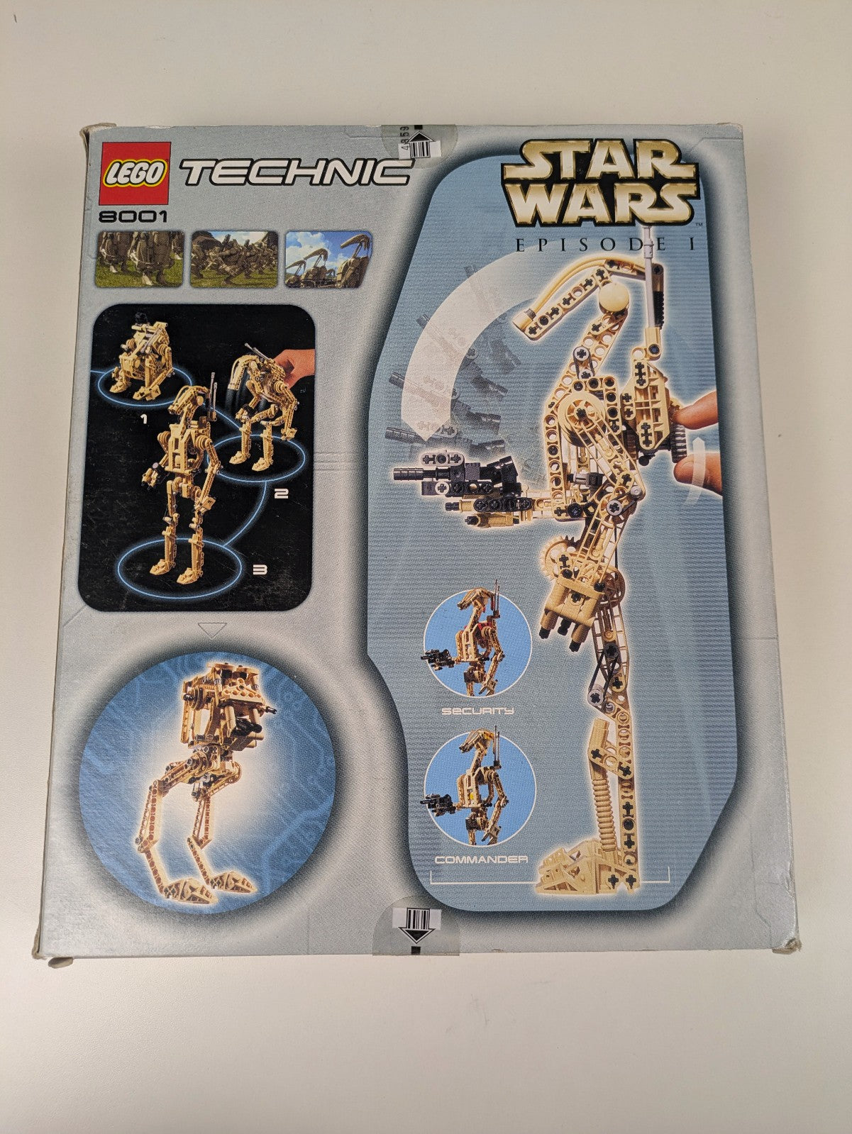 Lego Star Wars Battle Droid 8001 - Complete, No Instructions