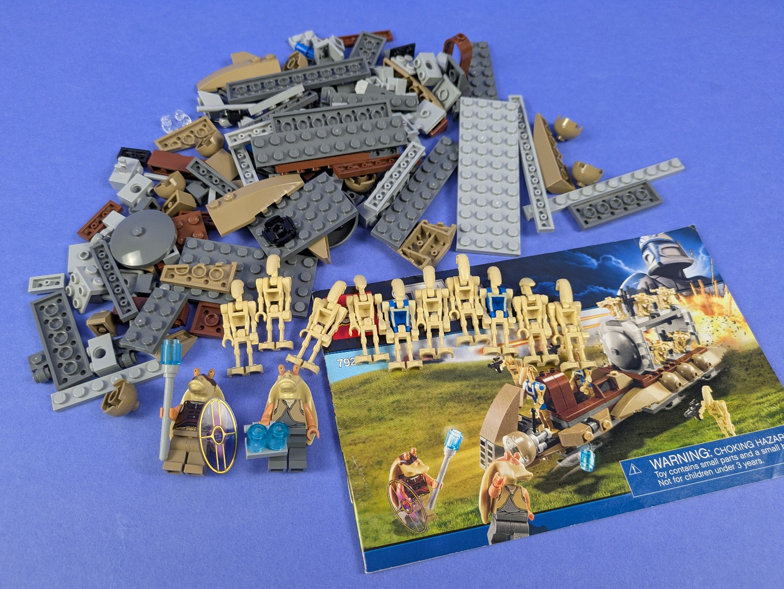 LEGO Star Wars The Battle of Naboo 7929 Complete Set Pre-Owned