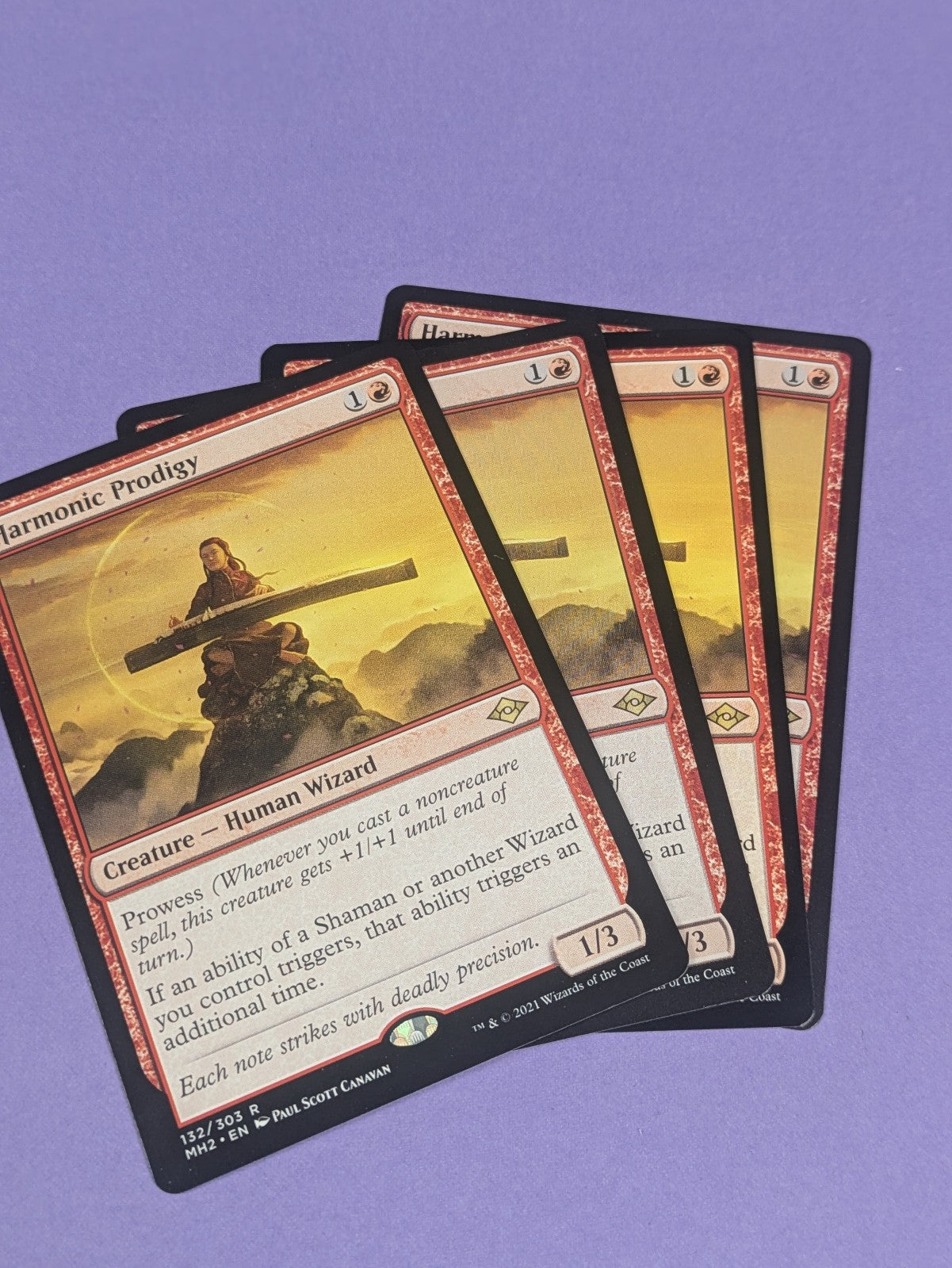 MTG Magic: Modern Horizons 2: Harmonic Prodigy #132/303 Rare - NM