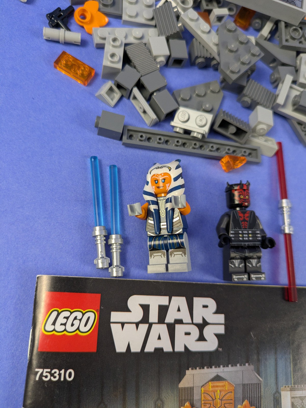 LEGO Star Wars Duel on Mandalore 75310 Complete Set Pre-Owned