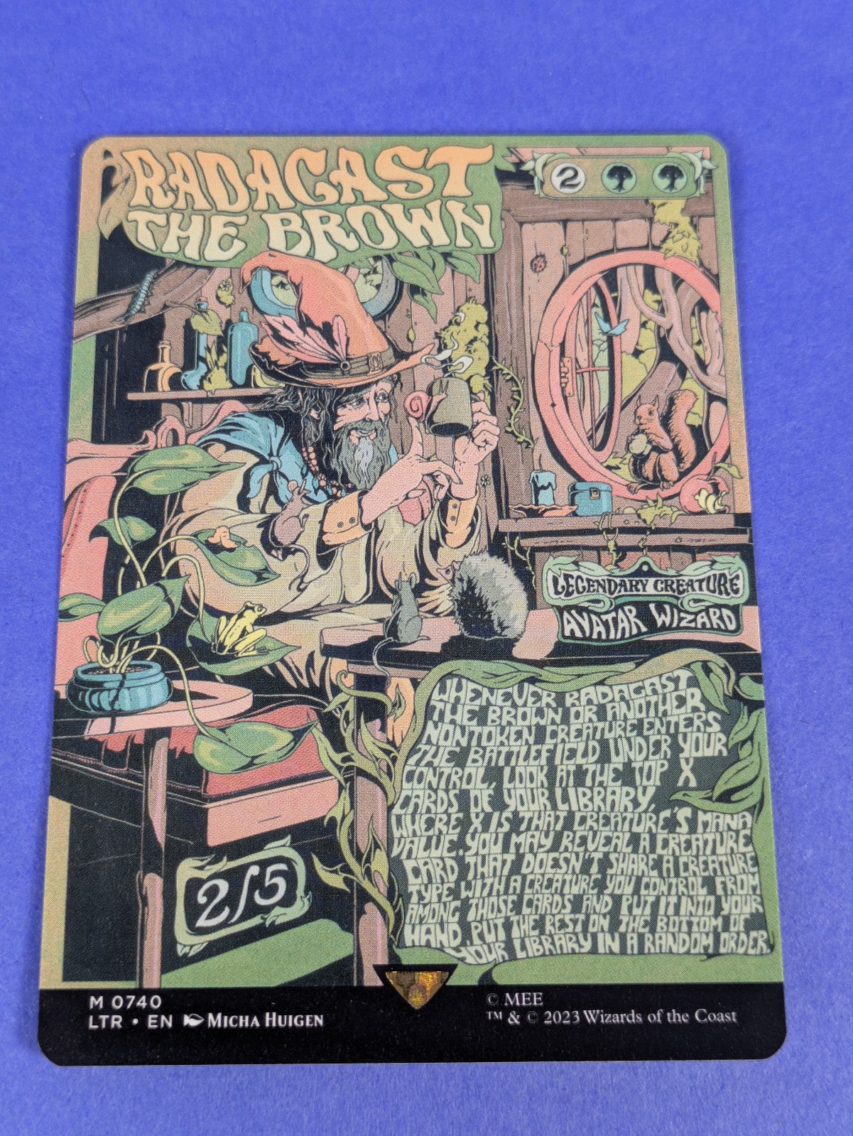 MTG Magic: The Lord of the Rings: Radagast the Brown #0740 Mythic - NM