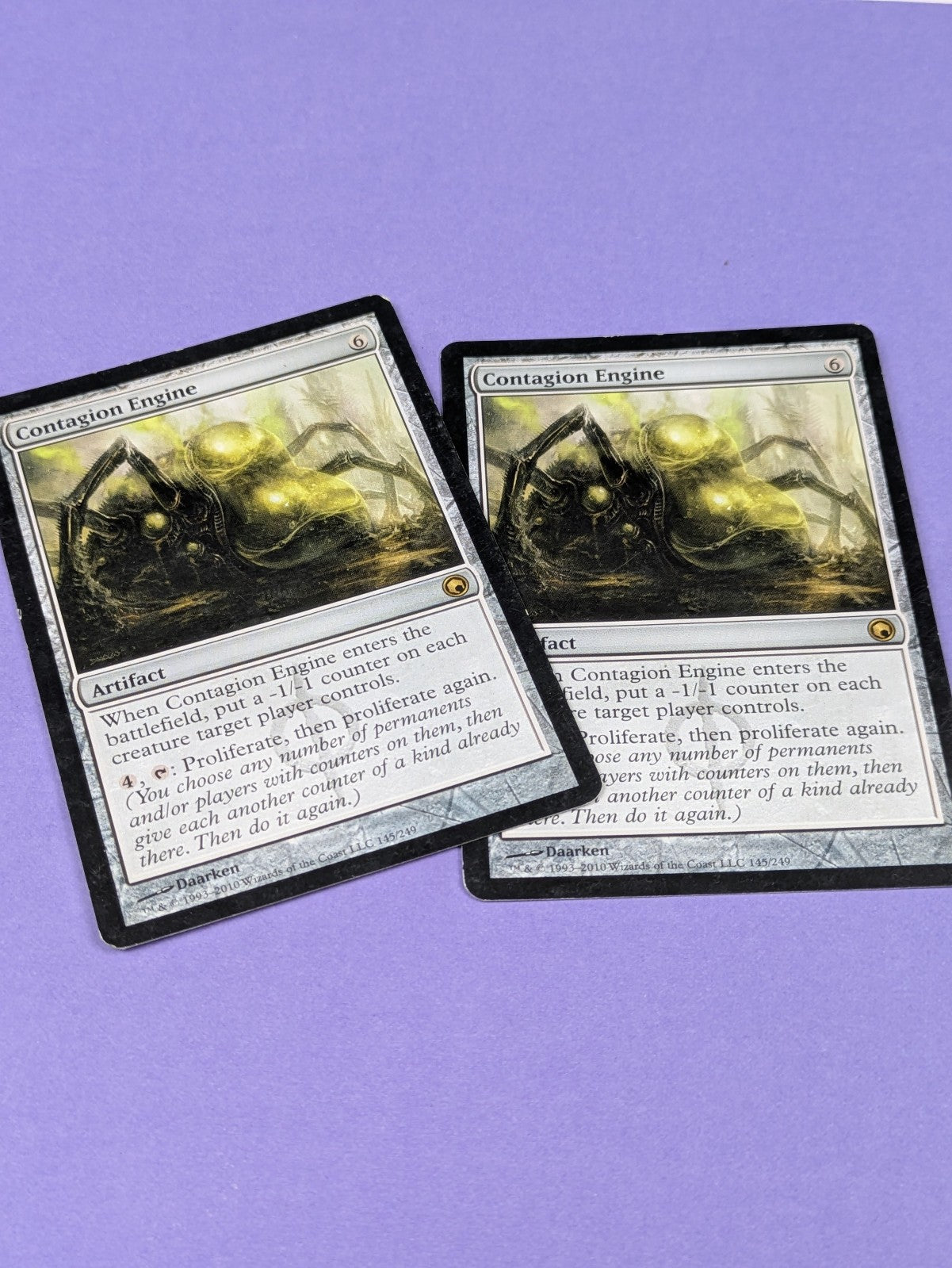 MTG Magic: Scars of Mirrodin: Contagion Engine #145/249 Rare - MP