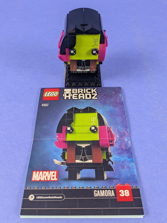 LEGO BrickHeadz Super Heroes Gamora 41607 Complete Set Pre-Owned