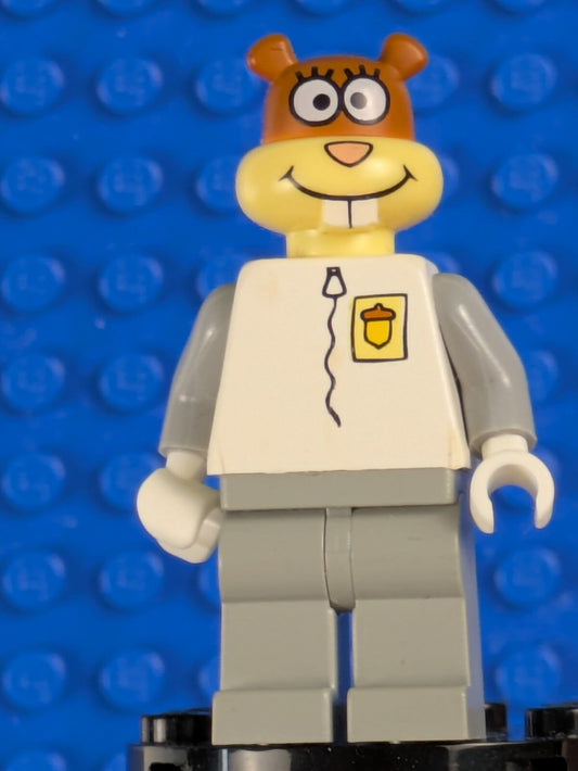 Lego SpongeBob SquarePants: General: Sandy Cheeks no Helmet bob012 Set 3831