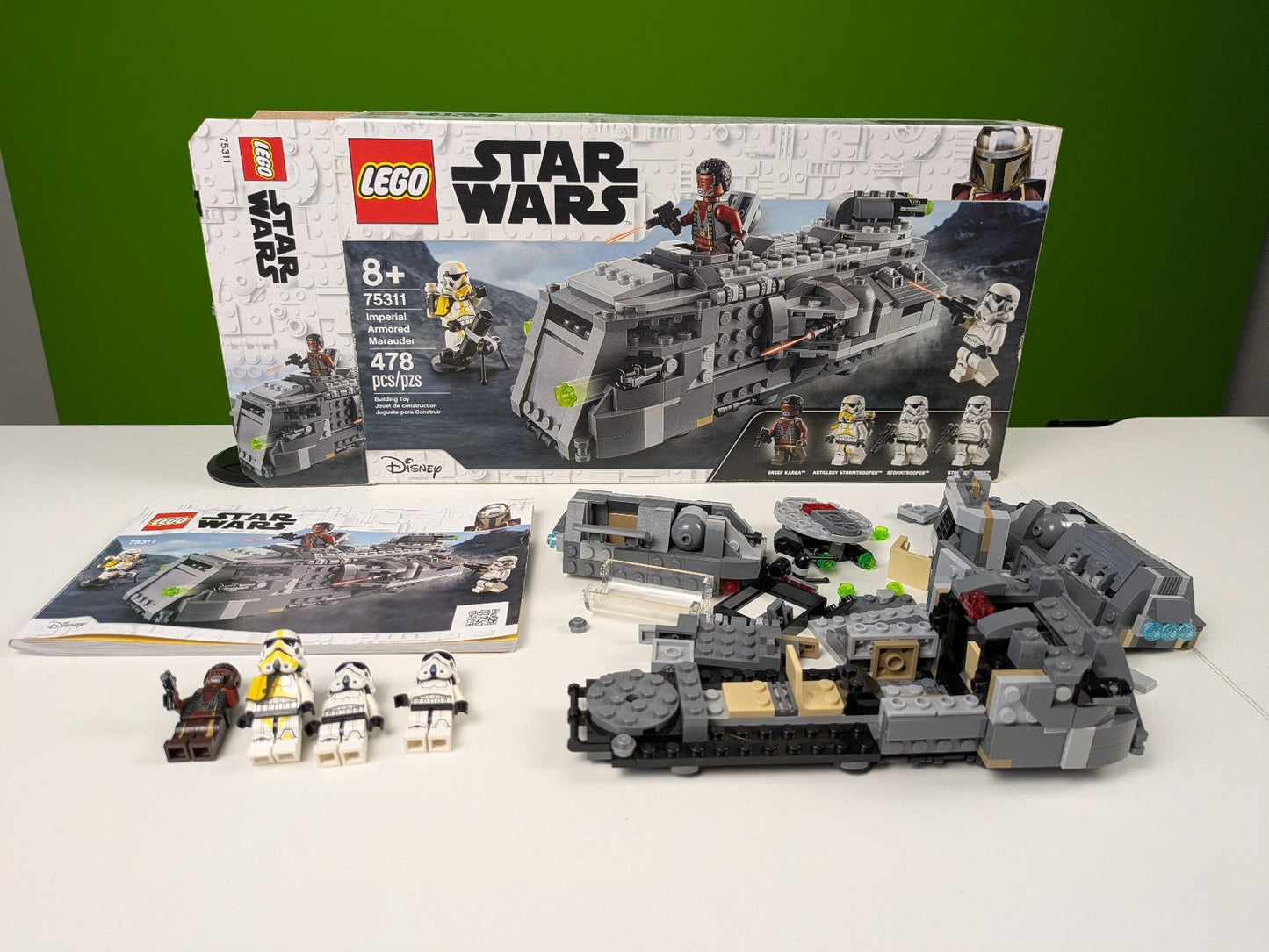 Lego Star Wars: The Mandalorian: Imperial Armored Marauder Set 75311 - Complete