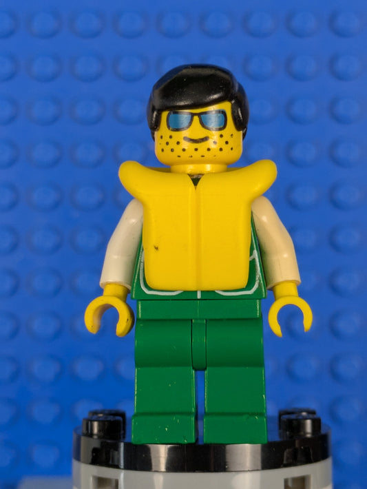Lego Town: Classic Town: Jacket Green with 2 Large Pockets pck016 Set 1958