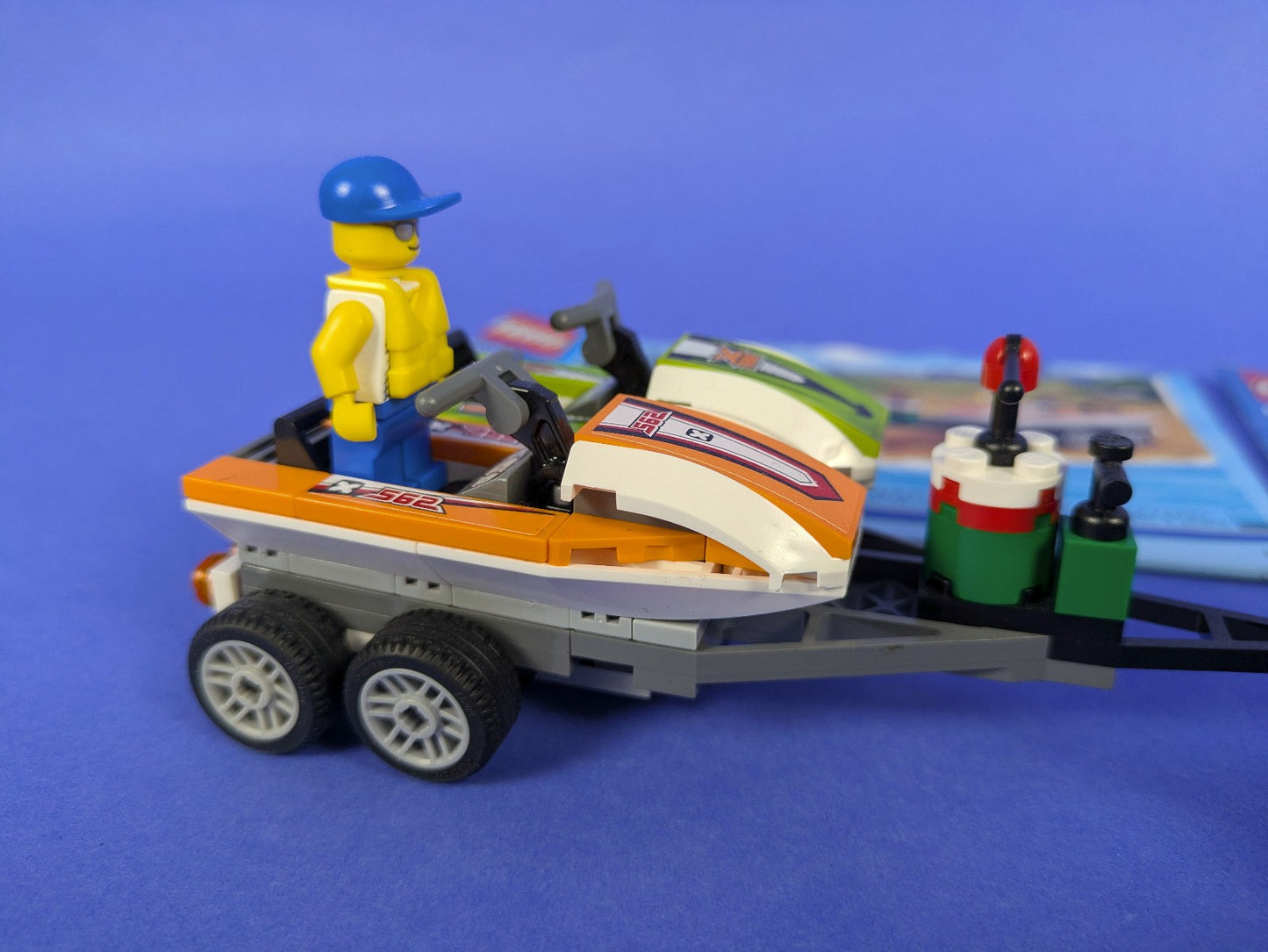 Lego Town: City: Recreation: SUV with Watercraf 60058 - Complete w/ Instructions