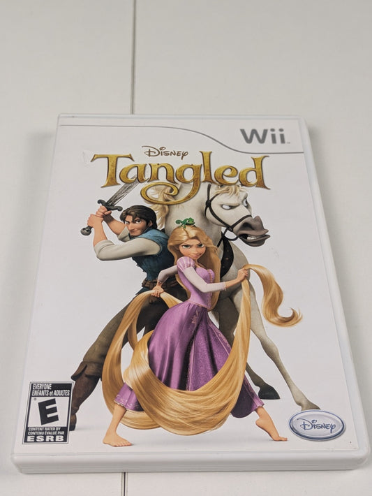 Disney Tangled (Nintendo Wii, 2010) CIB